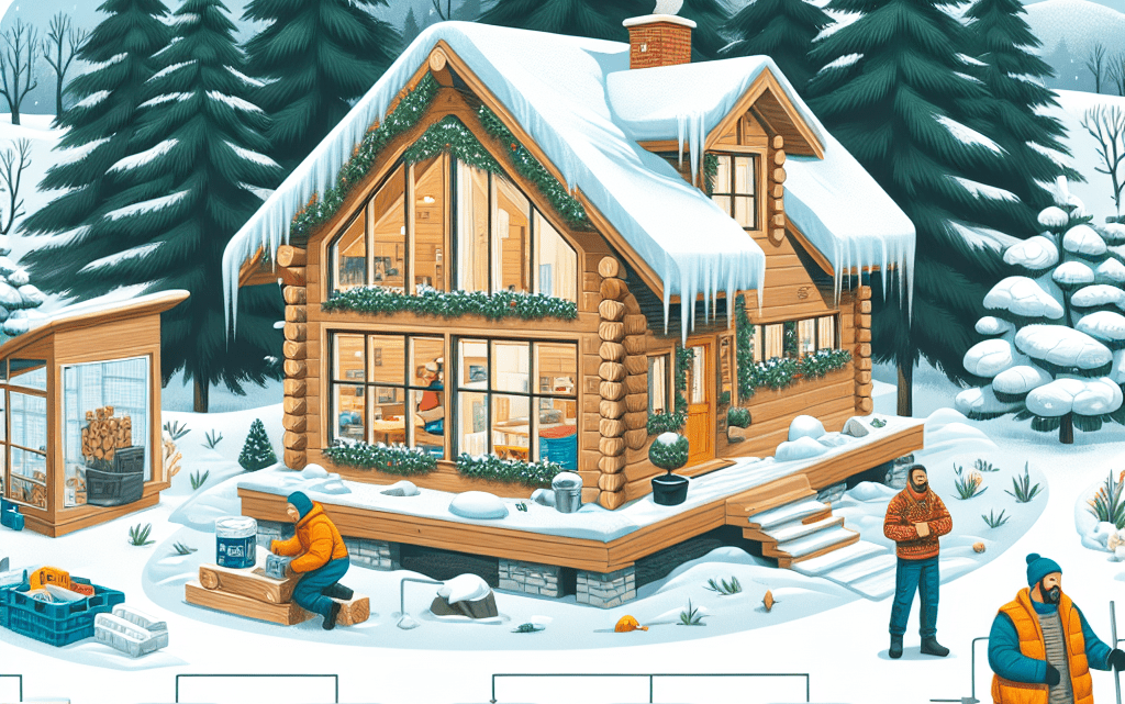 wie baue ich ein Ferienhaus winterfest